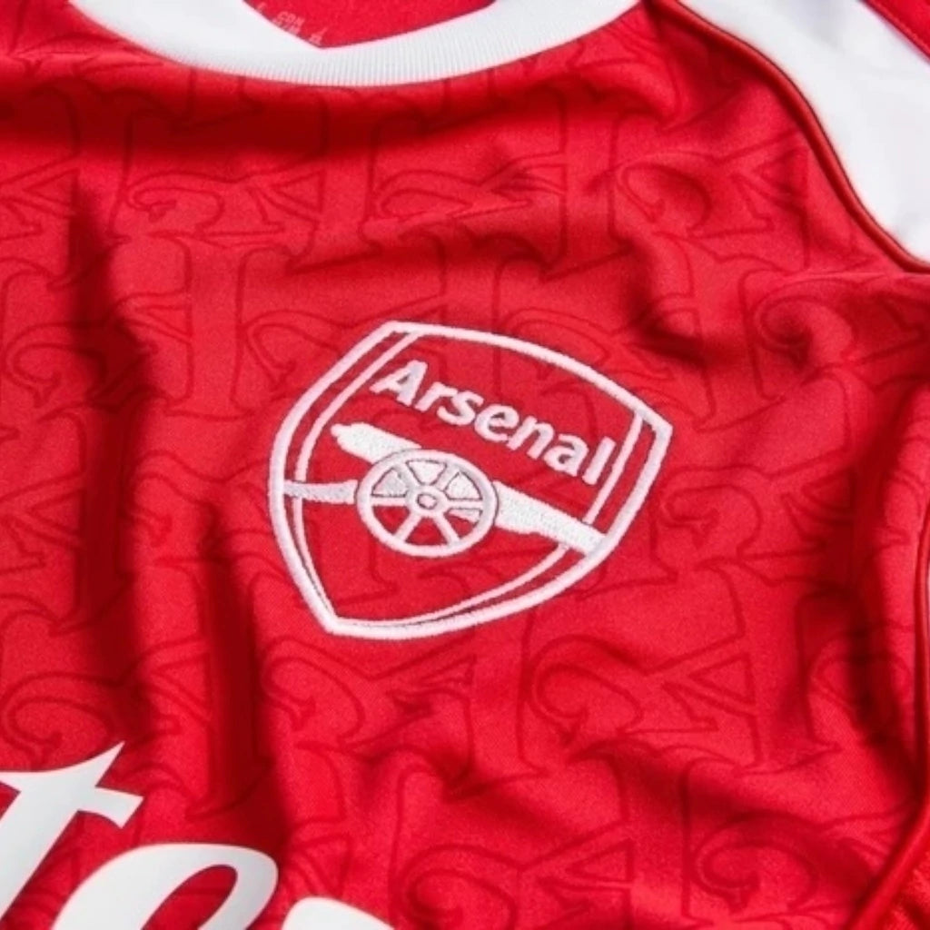 Camisa Arsenal I 25/26 manga longa - Torcedor Adidas Masculina - Vermelha e branca