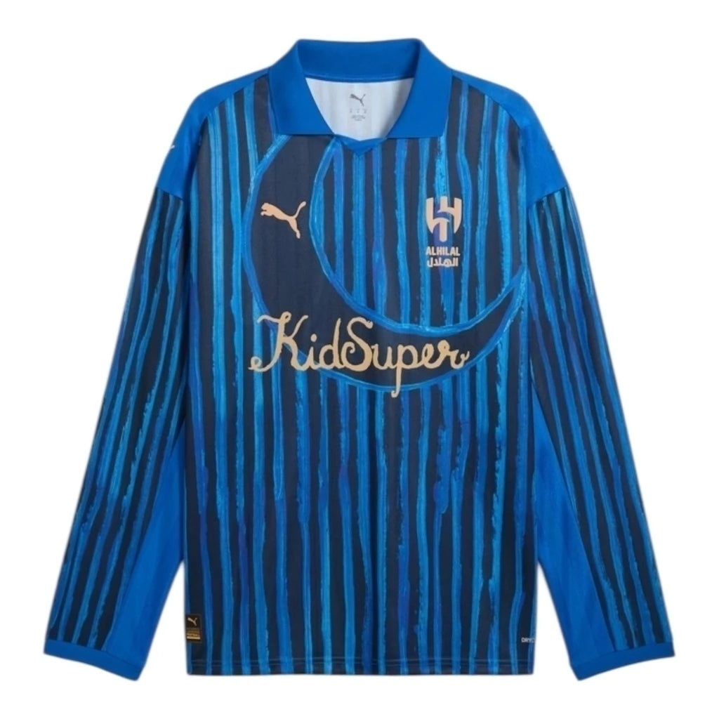 Camisa Al-Hilal Edição especial Mundial de Clubes 25/26 manga longa - Torcedor Puma Masculina - Azul