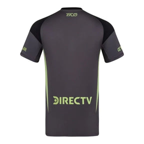 Camisa Boca Juniors Goleiro 25/26 - Torcedor Adidas Masculina - Preta com detalhes em cinza e verde