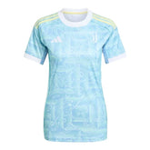 Camisa Juventus II 25/26 - Jogador Adidas Feminina - Azul com detalhes em branco e amarelo