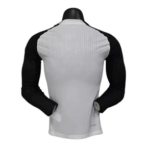 Camisa Corinthians I 25/26 manga longa - Jogador Nike Masculina - Branca e preta