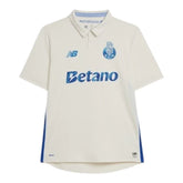 Camisa Porto III 25/26 - Torcedor New Balance Masculina - Branca com detalhes em azul
