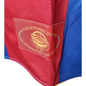 Camisa Retrô Barcelona I 07/08 manga longa - Masculina Nike - Vermelha e azul