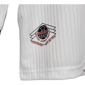 Camisa Retrô Seleção da Inglaterra I 1998 manga longa - Masculina Umbro - Branca com detalhes em azul e vermelho