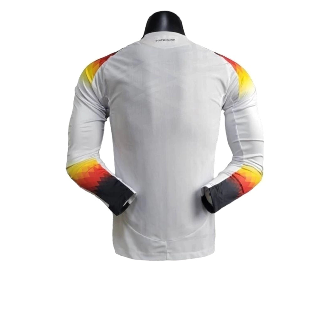 Camisa Seleção da Alemanha I 24/25 manga longa - Jogador Adidas Masculina - Branca