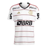 Camisa Flamengo II 23/24 - Torcedor Adidas Masculina - Branca com Patrocinio
