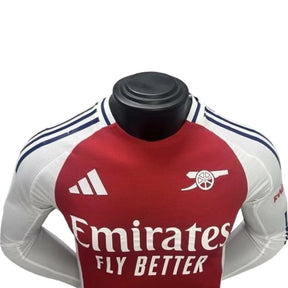 Camisa Arsenal I 24/25 manga longa - Jogador Adidas Masculina - Vermelha e branca