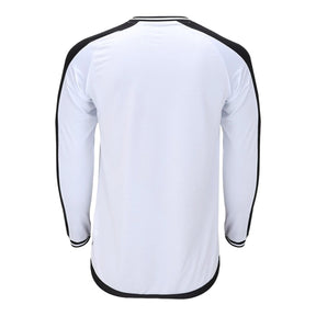 Camisa Vasco da Gama II 24/25 manga longa - Torcedor Kappa Masculina - Branca e preta