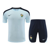 Kit Treino adulto - Camisa e Shorts - Seleção França Nike 24/25 - Azul - (Pronta entrega)
