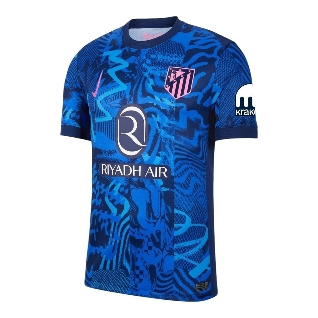 Camisa Atlético de Madrid III 24/25 - Torcedor Nike Masculina - Azul - (Pronta entrega)