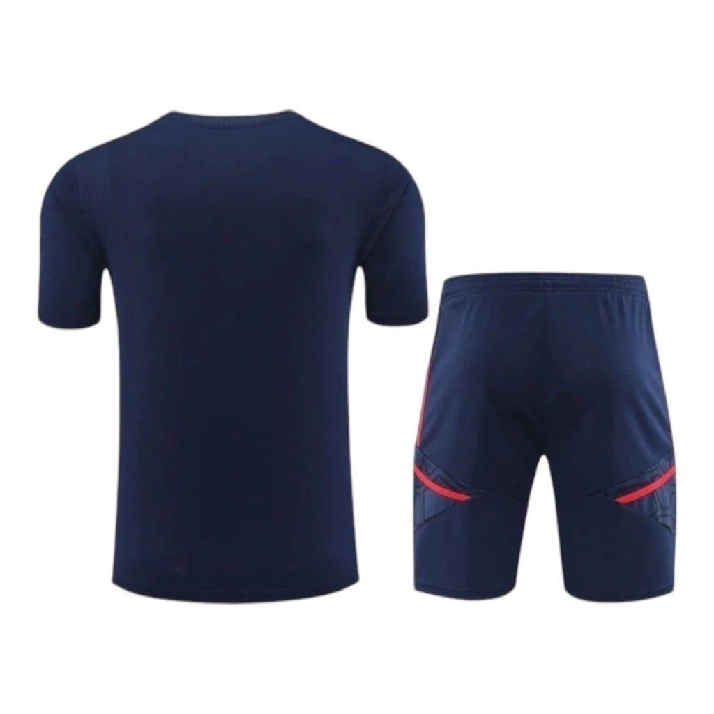 Kit Treino adulto - Camisa e Shorts - Arsenal Adidas 23/24 - Azul