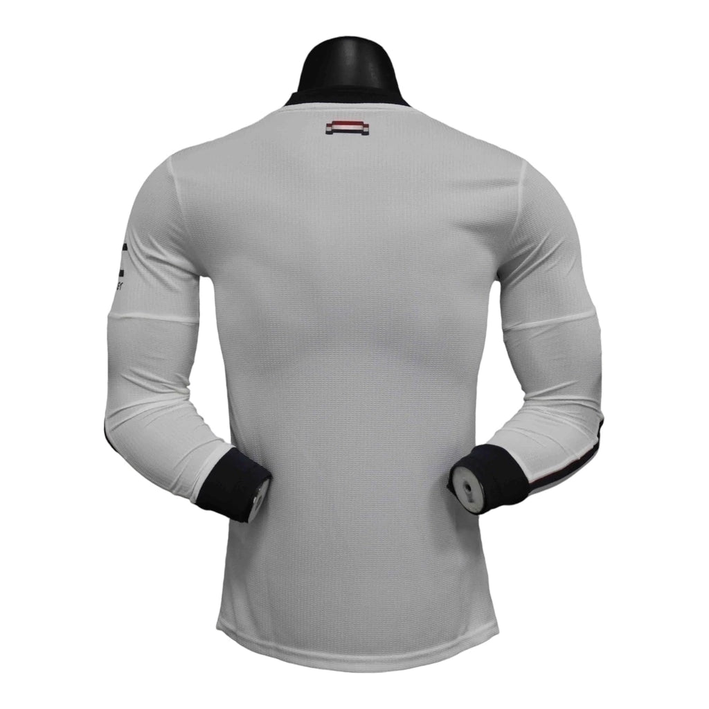 Camisa Manchester United III 24/25 manga longa - Jogador Adidas Masculina - Branca
