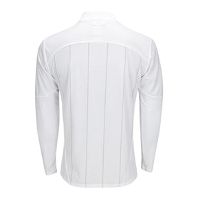 Camisa AC Milan Pré-jogo 25/26 manga longa - Torcedor Puma Masculina - Branca