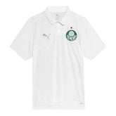 Camisa Polo Palmeiras Treino 25/26 - Torcedor Puma Masculina - Branca