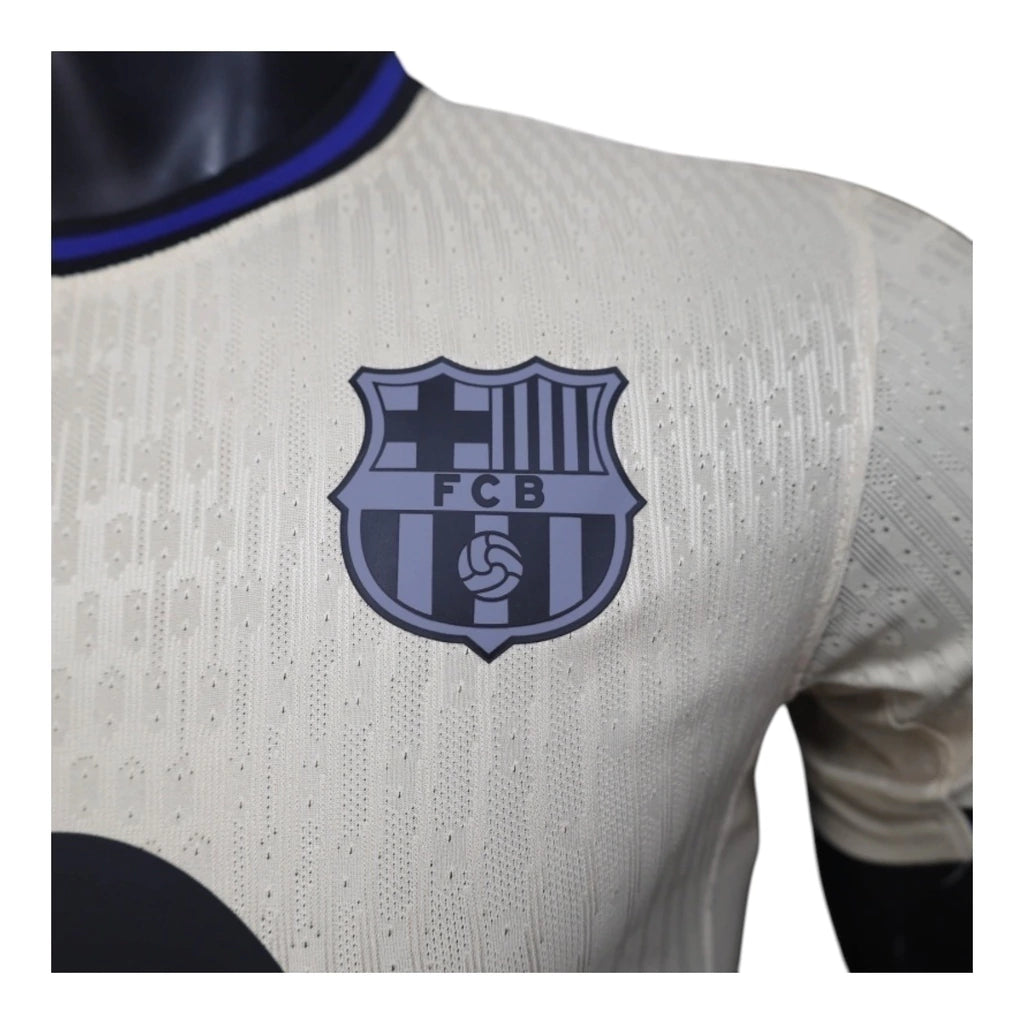 Camisa Barcelona II 25/26 - Jogador Nike Masculina - Bege