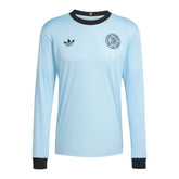 Camisa Seleção Alemanha Edição Aniversário 125 anos Goleiro I 25/26 manga longa - Torcedor Adidas Masculina - Azul