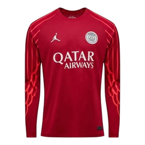 Camisa Paris Saint-German Fourth 25/26 manga longa - Torcedor Nike Masculina - Vermelha
