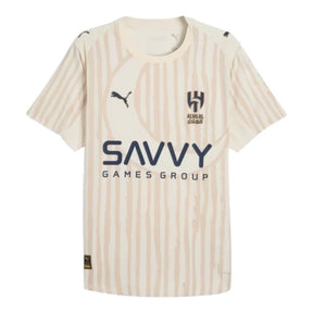 Camisa Al-Hilal Edição especial Mundial de Clubes Goleiro 25/26 - Torcedor Puma Masculina - Bege