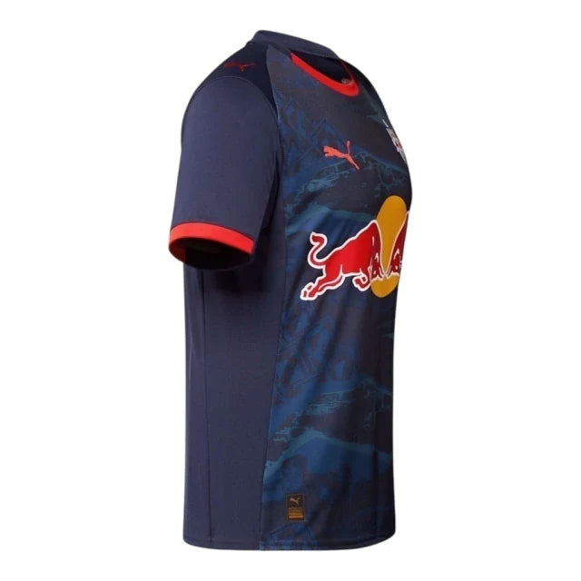 Camisa Red Bull Salzburg II 25/26 - Torcedor Adidas Feminina - Azul e vermelha