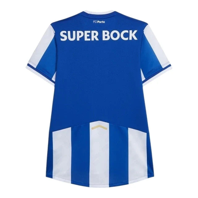 Camisa Porto Edição especial Mundial de Clubes I 25/26 - Torcedor New Balance Feminina - Azul e branca