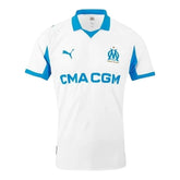 Camisa Olympique Marseille I 25/26 - Torcedor Puma Masculina - Branca e azul