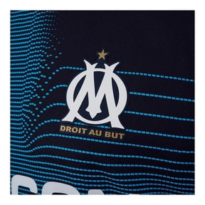 Camisa Olympique Marseille II 25/26 manga longa - Torcedor Puma Masculina - Azul
