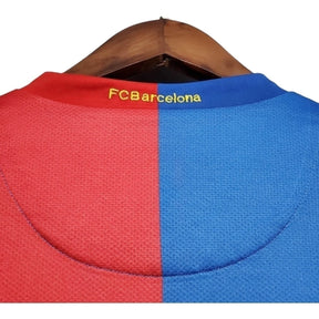 Camisa Retrô Barcelona I 06/07 manga longa - Masculina Nike - Azul e vermelha