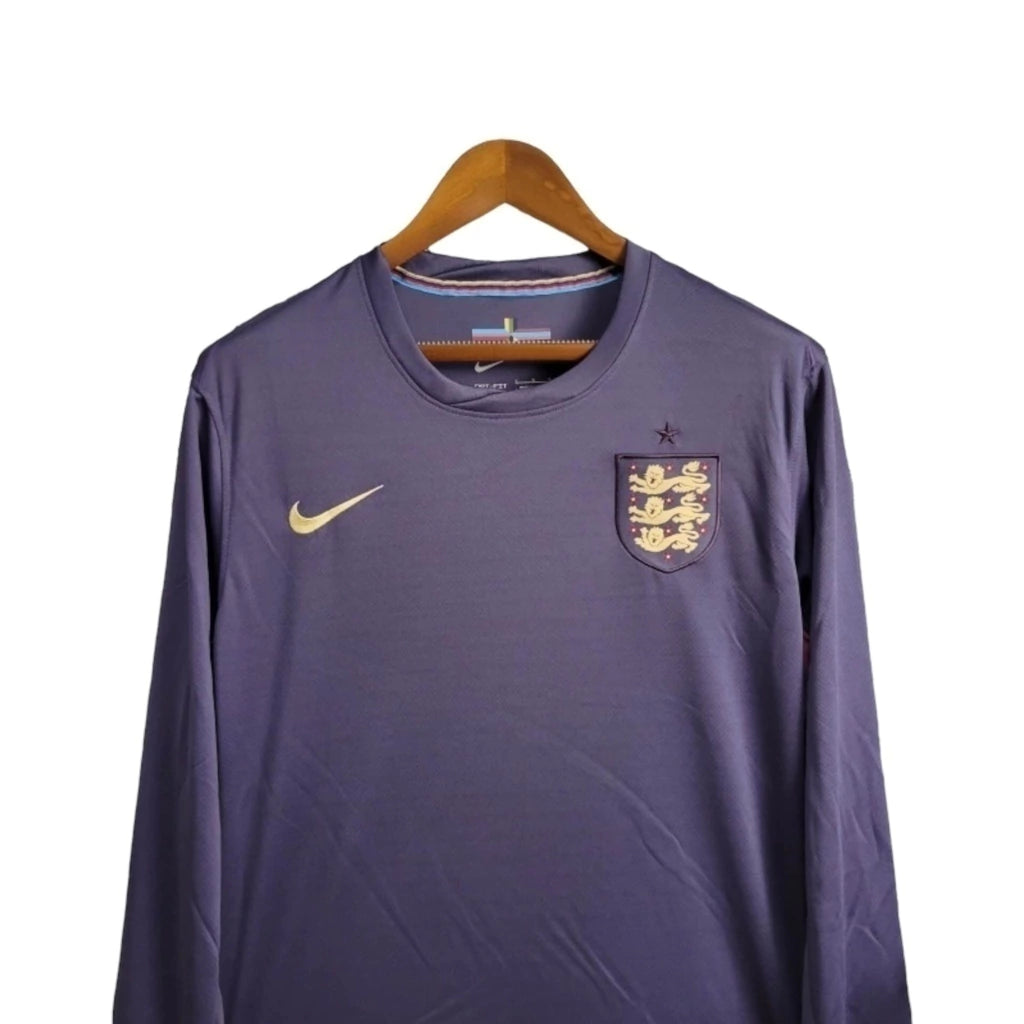 Camisa Seleção da Inglaterra II 24/25 manga longa - Torcedor Nike Masculina - Roxa