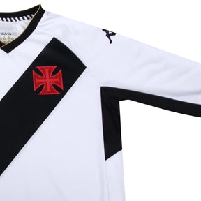 Camisa Vasco da Gama II 23/24 manga longa - Torcedor Kappa Masculina - Branca