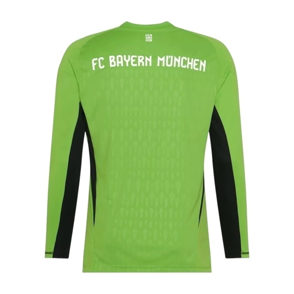 Camisa Bayern de Munique Goleiro III 23/24 manga longa - Torcedor Adidas Masculina - Verde