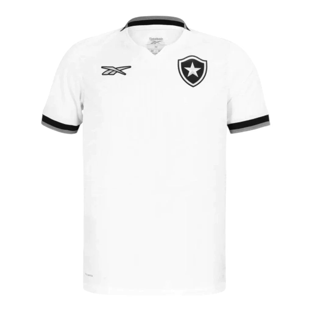 Camisa Botafogo {25/26 - Torcedor Reebok Masculina - Branca com detalhes em preto