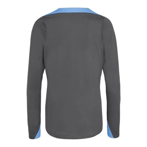 Camisa Tottenham Treino 24/25 manga longa - Torcedor Nike Masculina - Cinza com detalhes em azul