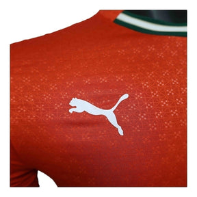 Camisa Seleção Portugal I 25/26 manga longa - Jogador Puma Masculina - Vermelha