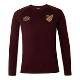 Camisa Athletico Paranaense Treino 25/26 manga longa - Torcedor Umbro Masculina - Vermelha