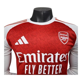 Camisa Arsenal I 25/26 manga longa - Jogador Adidas Masculina - Vermelha e branca
