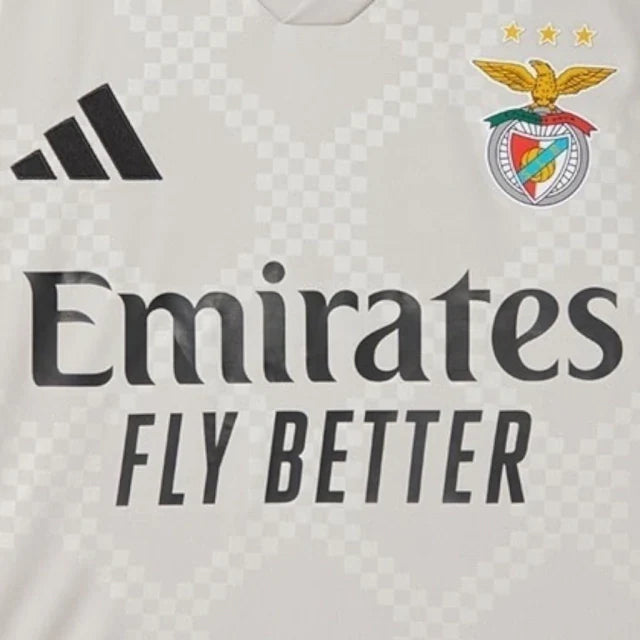 Camisa Benfica II 25/26 - Torcedor Adidas Masculina - Bege