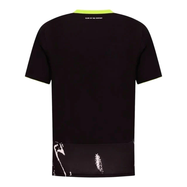 Camisa Al-Ahly II 25/26 - Torcedor Adidas Masculina - Preta com detalhes em amarelo