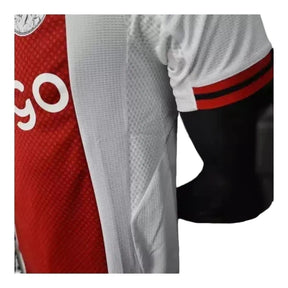 Camisa Ajax I 25/26 - Jogador Adidas Masculina - Vermelha e branca