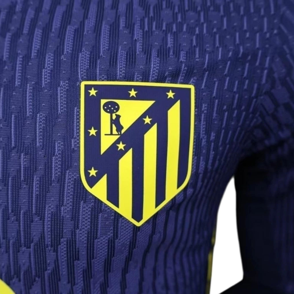 Camisa Atlético de Madrid II 25/26 manga longa - Jogador Nike Masculina - Azul