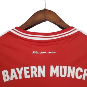 Camisa Retrô Bayern de Munique I 2013/2014 manga longa - Masculina Adidas - Vermelha