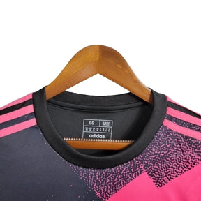 Camisa Flamengo 23/24 manga longa - Torcedor Adidas Masculina - Preta com detalhes em rosa