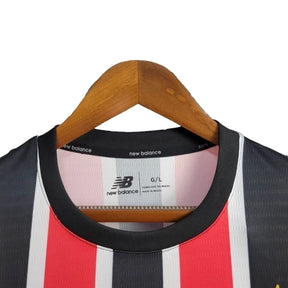 Camisa São Paulo II 24/25 manga longa - Torcedor New Balance Feminina - Tricolor