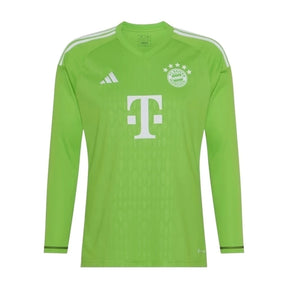 Camisa Bayern de Munique Goleiro III 23/24 manga longa - Torcedor Adidas Masculina - Verde