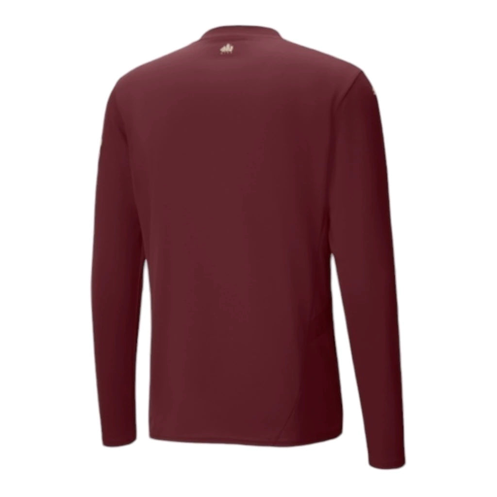 Camisa Manchester City III 24/25 manga longa - Torcedor Puma Masculina - Vinho