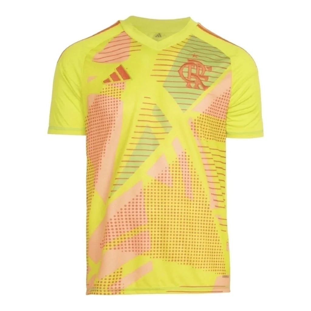 Camisa Flamengo Goleiro 25/26 - Torcedor Adidas Masculina - Amarela