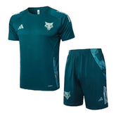 Kit Treino adulto - Camisa e Shorts - Cruzeiro Adidas 25/26 - Verde