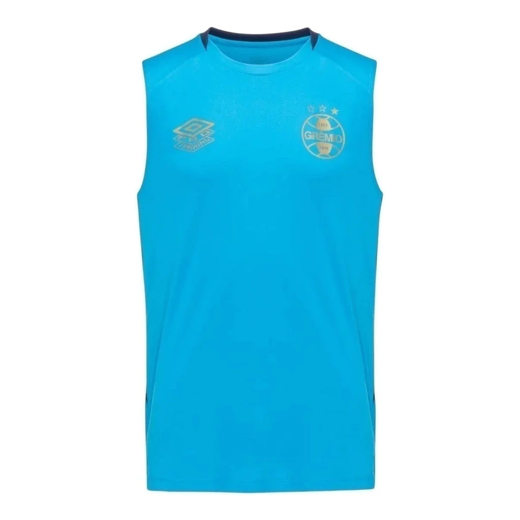 Camisa regata Grêmio Treino 25/26 - Torcedor Umbro Masculina - Azul