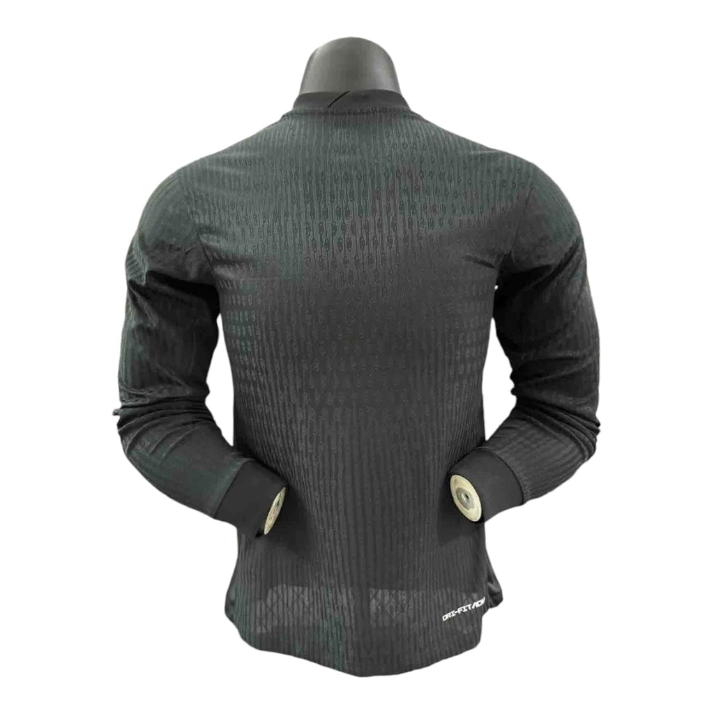 Camisa Corinthians II manga longa 24/25 - Jogador Nike Masculina - Preta