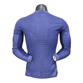 Camisa Atlético de Madrid II 25/26 manga longa - Jogador Nike Masculina - Azul