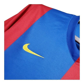 Camisa Retrô Barcelona I 06/07 manga longa - Masculina Nike - Azul e vermelha